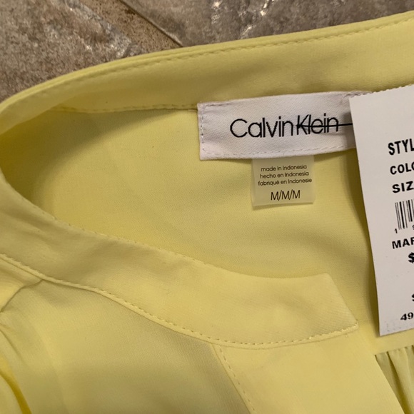 NWT Calvin Klein Blouse - Picture 2 of 3